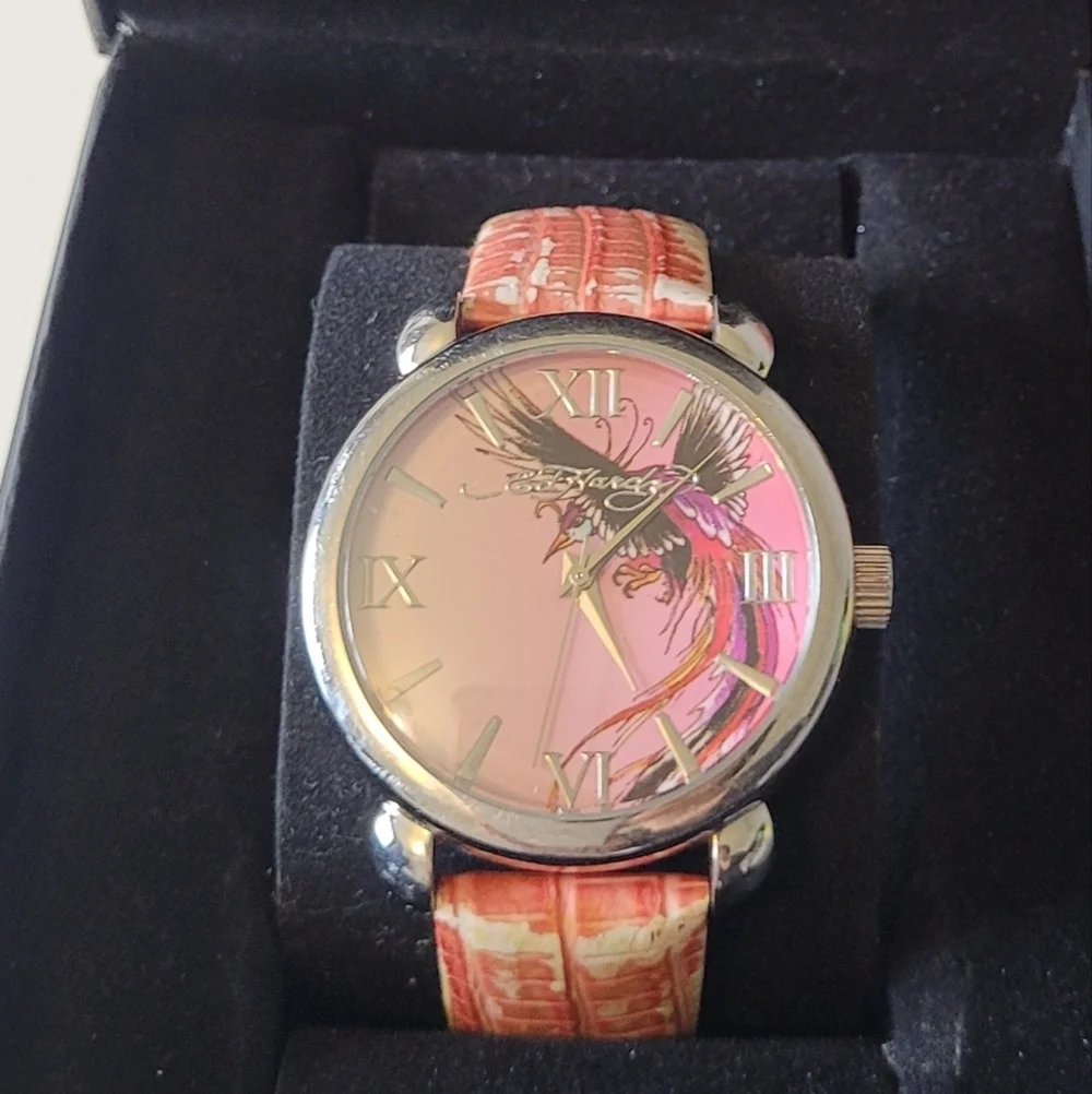 Vintage Ed Hardy Phoenix Watch